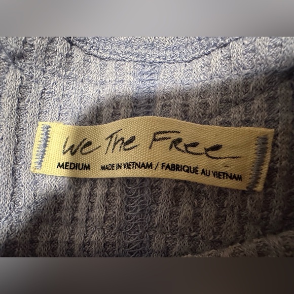 Free People Oh My Babydoll Waffle
Thermal Shirt Long Sleeve Violet Purple MEDIUM - Picture 9 of 16